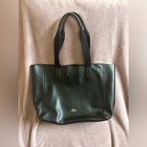 Coach Leather Tote black